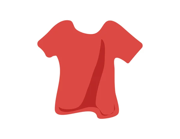 Shirt Simgesi Renkli Vektör Illüstrasyonu — Stok Vektör