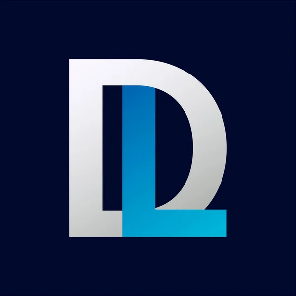 Letter Logo Template Illusztrációs Tervezés — Stock Vector