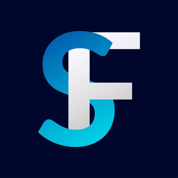 Litera Logo Projektowanie Wektor Szablon — Wektor stockowy