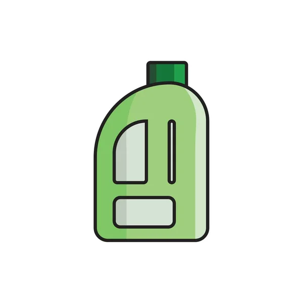 Icono Detergente Ilustración Vector Plano — Vector de stock