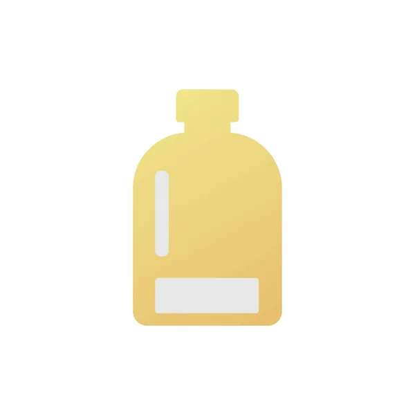 Flat Detergent Gradient Icon Symbol Vector Illustration — Stock Vector