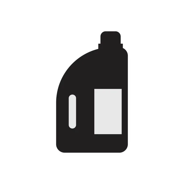 Ilustração Plana Vetor Símbolo Ícone Detergente — Vetor de Stock