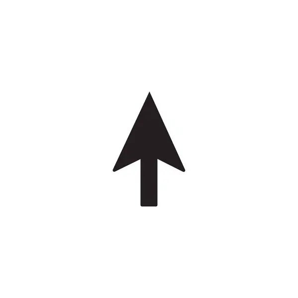 Maussymbol Trendigen Flachen Design — Stockvektor