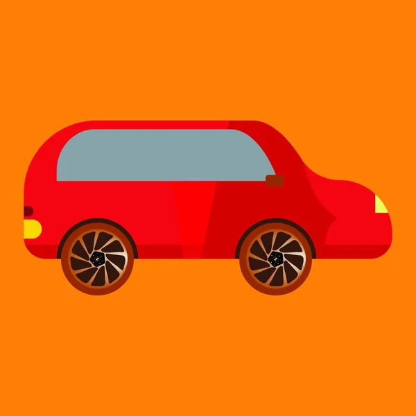 Векторная Иллюстрация Иконки Автомобиля — стоковый вектор