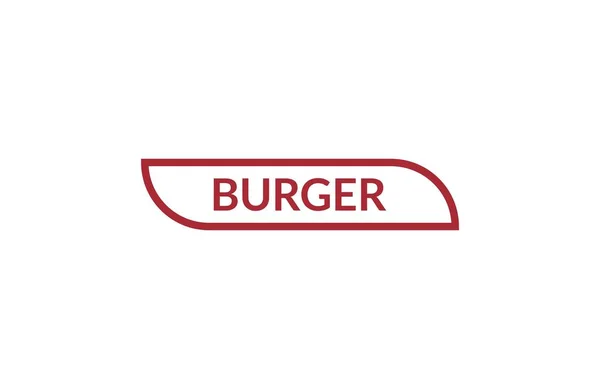 Tabliczka Czerwoną Wstążką Otwórz Teraz Dostępny Znak Lub Tag Burger — Wektor stockowy