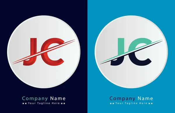 Abstract Letter Logo Design Template Vector Logo Illustration — Stock Vector