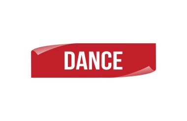 Beyaz arkaplanda kırmızı bayrak dansı.