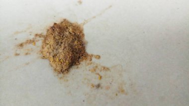 Seramikte kedi kumu var.