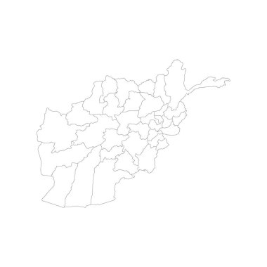 afganistan haritası beyaz zemin üzerinde vuruş tasarımı sanatı özeti