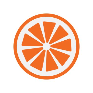 Yarı Turuncu Vektör Tasarımı