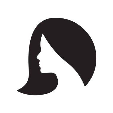 Women face icon vector illustration design clipart