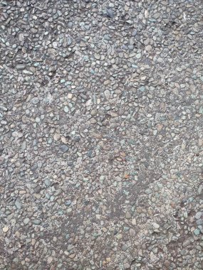 the texture and pattern of gravel or small cobblestone roads clipart