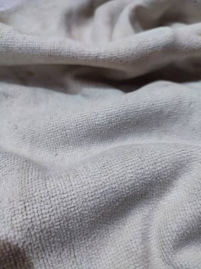 desen, desen, kirli, yıkanmamış beyaz bir havlunun arka planı