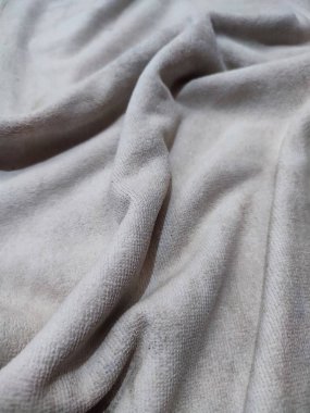 desen, desen, kirli, yıkanmamış beyaz bir havlunun arka planı