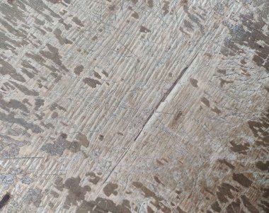 Henüz zımparalanmamış ve hala pürüzlü olan ahşap dokusu veya deseni