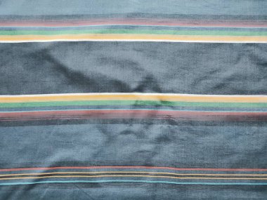 Modern desenli klasik kumaş tekerrür ediyor. Yarı ton desen, doğal keten arkaplan dokusu.