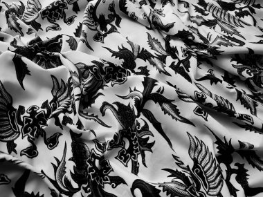 Endonezya batik kumaşının dokusu ve deseni hakkında detaylar