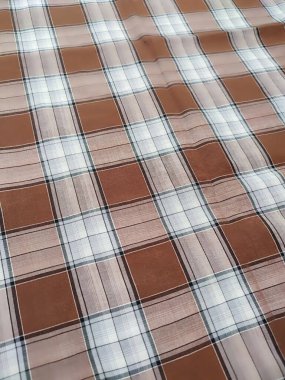 Katmanlı kumaş ekose kumaş, tekstil kumaş dokusu. Özel denetim kusursuz şablon arkaplanı