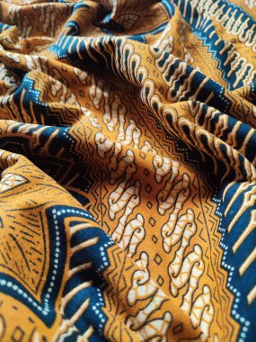 Parang Yogyakarta batik desenleri ve arka planlar, çeşitli modern desenler ve renkler, geleneksel geometrik desenli Endonezya batiği.