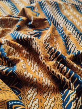 Parang Yogyakarta batik desenleri ve arka planlar, çeşitli modern desenler ve renkler, geleneksel geometrik desenli Endonezya batiği.