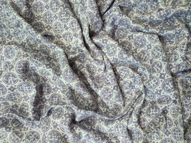 Geometrik Kumaş Arkaplanı veya Sınır Tanımayan Desen