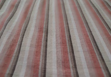 desen, desen, arka plan beyaz, krem ve kahverengi çizgili kumaş klasik tarzda