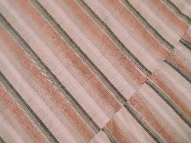 desen, desen, arka plan beyaz, krem ve kahverengi çizgili kumaş klasik tarzda