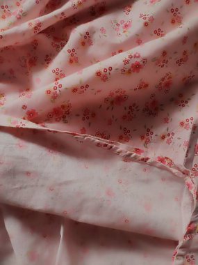 desen, desen, pembe çiçekli pembe kumaşın arka planı