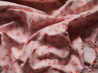 desen, desen, pembe çiçekli pembe kumaşın arka planı