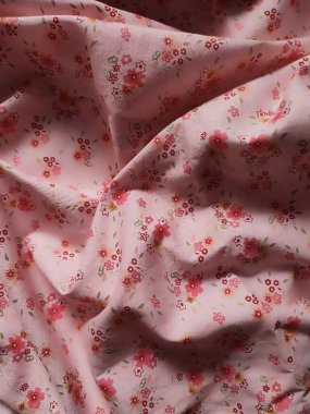 desen, desen, pembe çiçekli pembe kumaşın arka planı