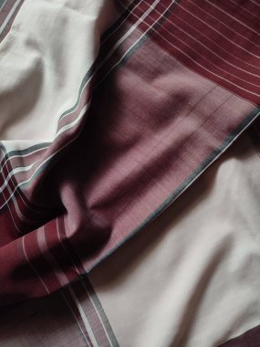 Checkered fabric pattern and background with several colors