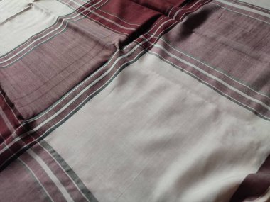 Checkered fabric pattern and background with several colors