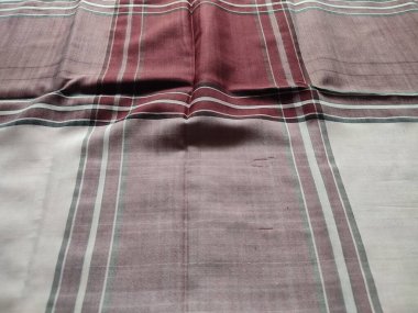 Checkered fabric pattern and background with several colors