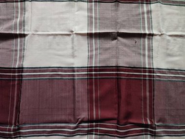 Checkered fabric pattern and background with several colors