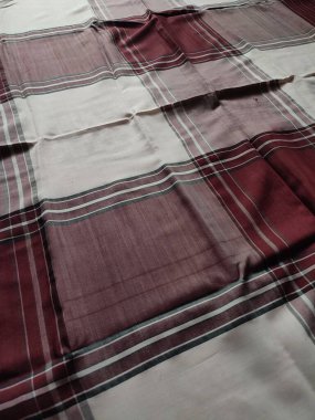 Checkered fabric pattern and background with several colors