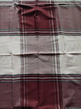 Checkered fabric pattern and background with several colors