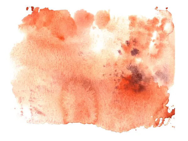 Ручная Роспись Акварели Иллюстрация Красочные Осенние Пятна Всплески Изолированный Белом — стоковое фото