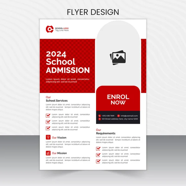 Okul Kabul Uçuşu Şablonu Tasarımı
