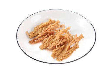 Kızarmış tavuk çorbası.