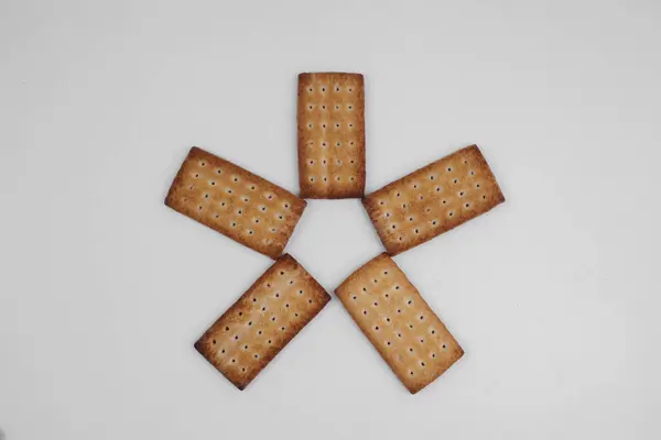 beyaz arkaplanda çerezler