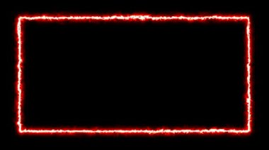 Siyah zemin üzerinde bir şimşek çerçevesi, çarpıcı ve büyüleyici bir görsel ekran yaratarak olay yerini elektriklendirir..