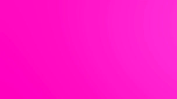 Egy Varázslatos Animáció Rózsaszín Fény Buborékok Élénk Csíkok Meg Egy — Stock videók