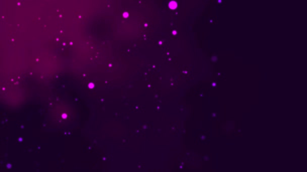 Incantevole Animazione Con Bolle Luce Rosa Strisce Vibranti Sullo Sfondo — Video Stock