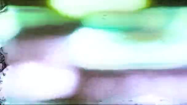 Abstrato Luz Colorido Velho Estilo Cintilação Fundo — Vídeo de Stock