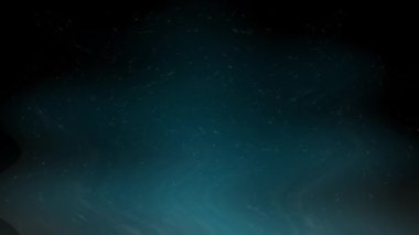 Dalgalı karanlık gökyüzü ve hızlı hareket eden beyaz toz.