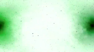 Bulutların, dumanların, ışıkların yanlardan uçuşan ışıkların, soyutlamanın ışıldadığı parlak bir alan..