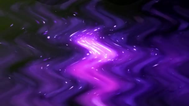 暗色背景上的波纹 水色水坑波纹抽象构图 — 图库视频影像
