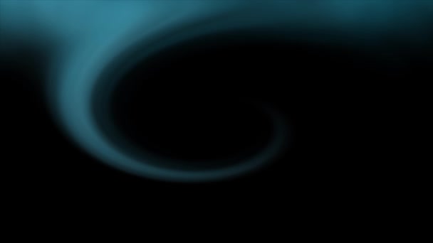 Slowly Forming Foggy Vortex Abstract Background Bright Colors — Stock Video
