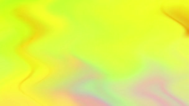 彩色绿色明亮螺旋形波浪水彩画水坑波状抽象构图 — 图库视频影像