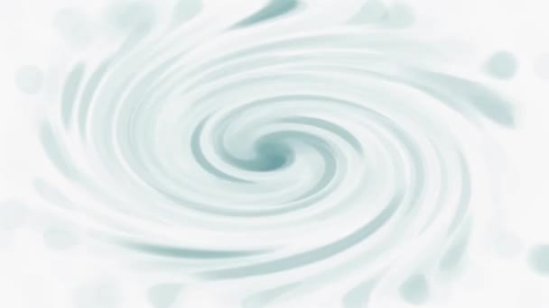 Fast Spinning Soft Gray White Vortex Abstraction — Stock Video